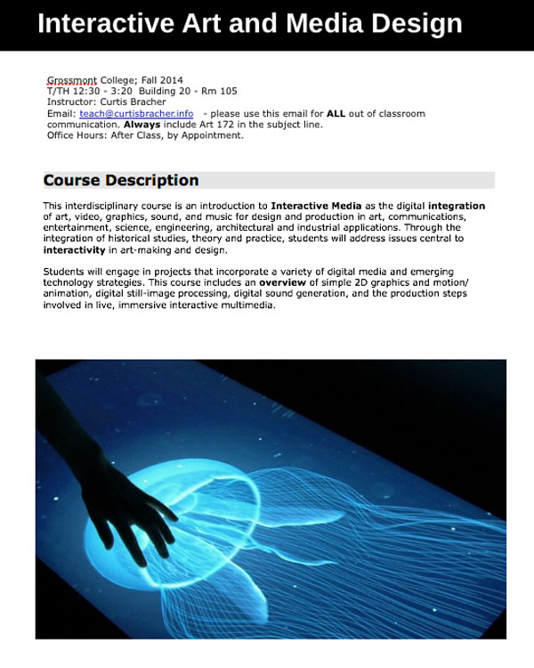 Interactive and Immersive